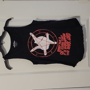 Like New Kitty Pentagram Tank Top 🌈